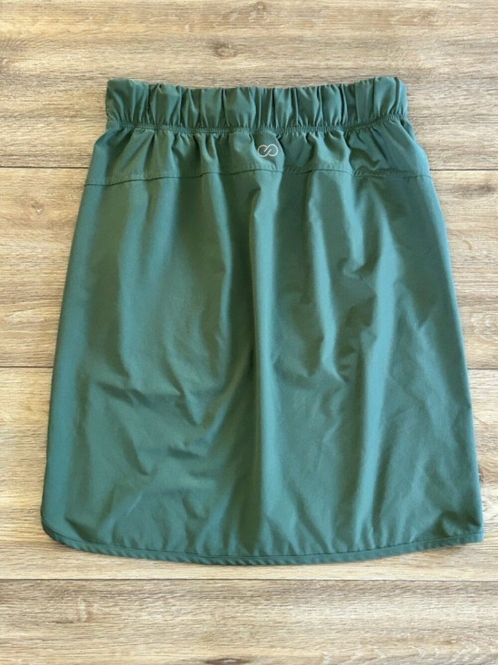 Calia By Carrie Underwood Drawstring Elastic Waist Athletic Skirt Green Sporty - Picture 9 of 12